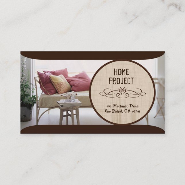 Edy's Zuhause Project Business Cards Visitenkarte (Vorderseite)