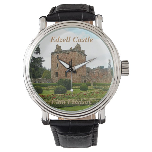 Edzell Castle Foto von Scottish Lindsay Armbanduhr (Vorderseite)
