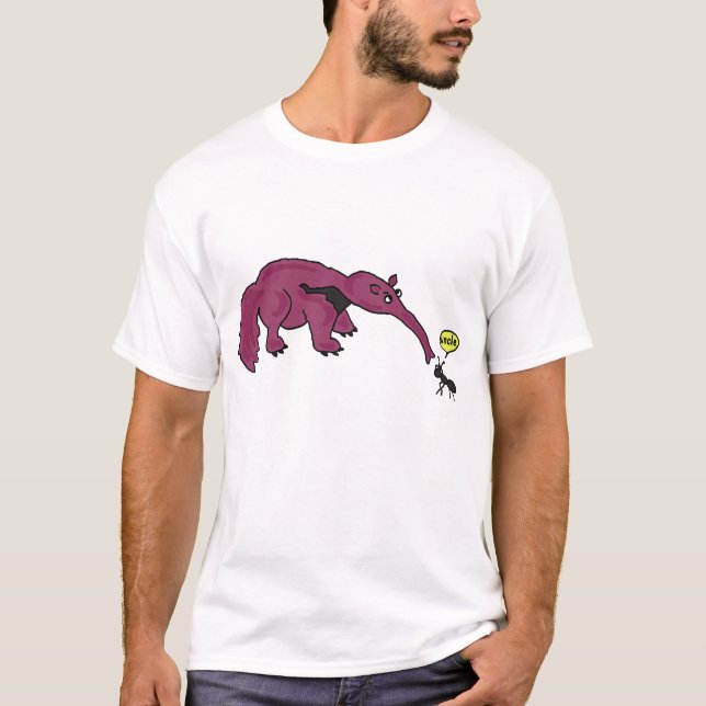 EE, schrulliges Anteater-Shirt T-Shirt (Vorderseite)