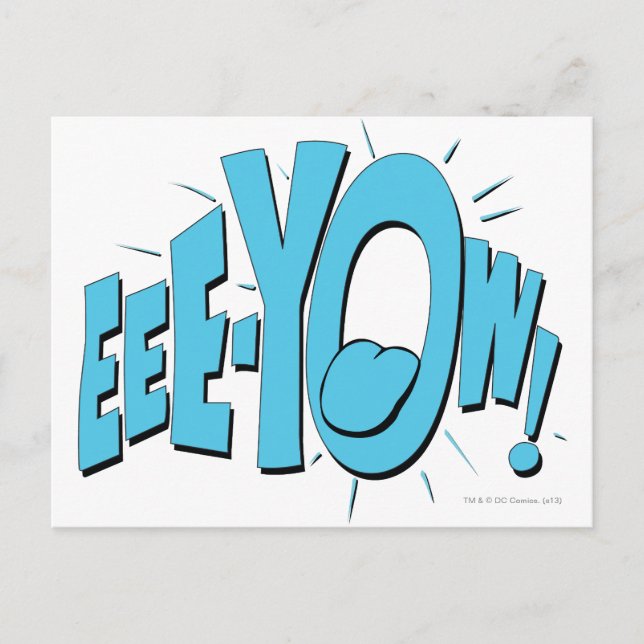 EEE-YOW! POSTKARTE (Vorderseite)