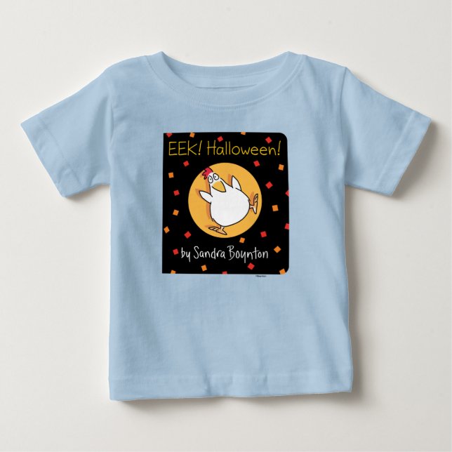 EEK! HALLOWEEN! BOOK COVER [Baby] Sandra Boynton Baby T-shirt (Vorderseite)