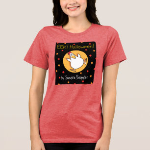 EEK! HALLOWEEN! BOOK COVER Sandra Boynton Tri-Blend Shirt