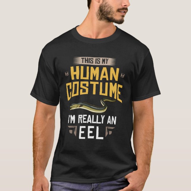 Eel Fish Moray Eels Schlange T-Shirt (Vorderseite)