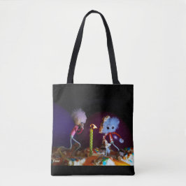 Een wens doen bij het uitblazen van het kaarsje.. tasche