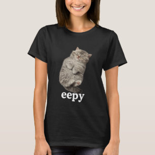 Eepy Cat, Alberne Schläfrigkeit Katze Meme Niedlic T-Shirt