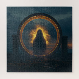 Eerie Ancient Robed Spirit Blick durch Ring