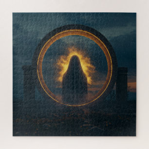 Eerie Ancient Robed Spirit Blick durch Ring