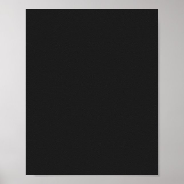 Eerie Black CUSTOMIZABLE Poster (Vorne)