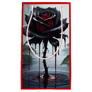 Eerie Black Rose Kleine Geschenktüte