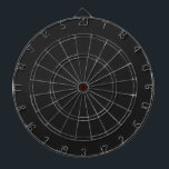 Eerie Black Solid Color Dartscheibe<br><div class="desc">Ein intensives und raffiniertes tiefes Schwarz,  das zeitlose Eleganz ausstrahlt.Perfekt für diejenigen,  die eine kühne Aussage machen möchten.Diese kraftvolle Farbe erfasst das Wesen des Geheimnisses und der Eleganz.Diese schwarze Farbe ist die ultimative Wahl für eine beeindruckende und raffinierte Ästhetik.</div>