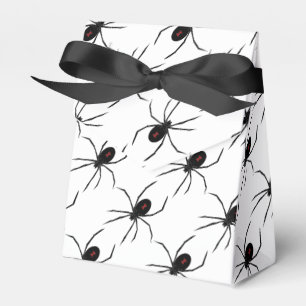 Eerie Black Widow Spiders Geschenkschachtel