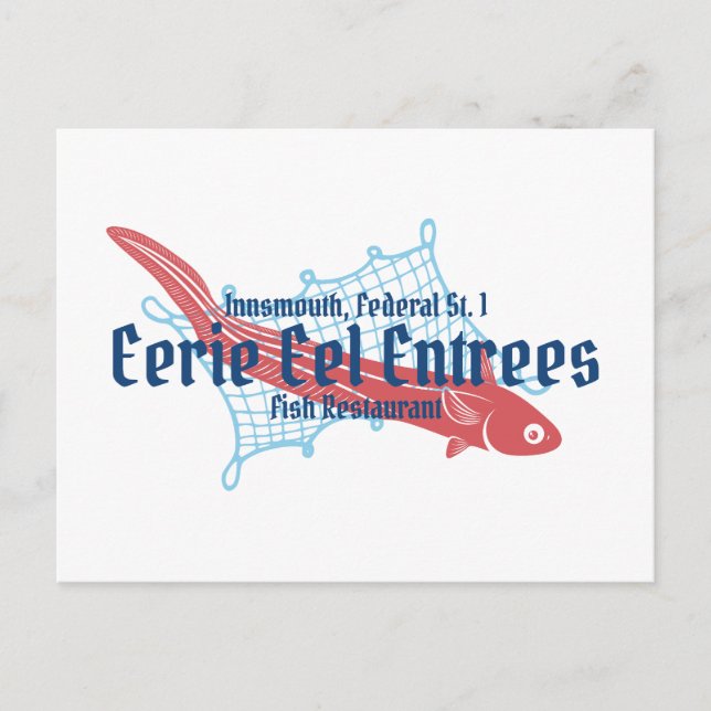Eerie Eel Entrees Seven Lugano - The Restaurant Postkarte (Vorderseite)