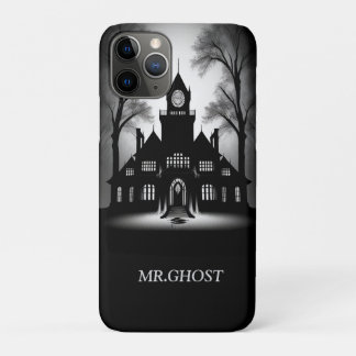 Eerie Gothic Mansion Silhouette Case-Mate iPhone Hülle