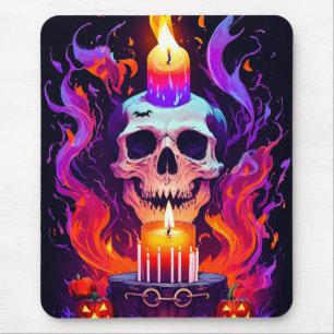 Eerie grin Skull Mousepad