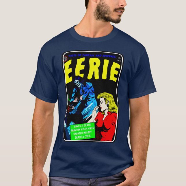 EERIE-Horror-Comicen-T - Shirt der 1950er Jahre (Vorderseite)