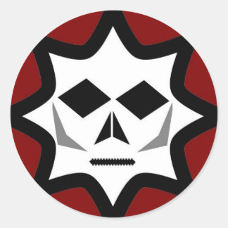 Eerie-Logo Runder Aufkleber