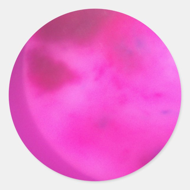 Eerie Moon Sticker (Vorderseite)