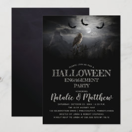 Eerie Owl | Flets Night Halloween Party Einladung