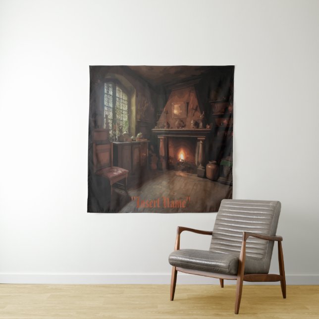 Eerie Seclusion Wandteppich (Beispiel)