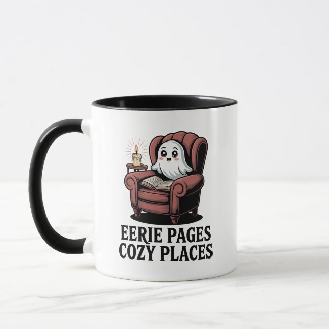 Eerie Seiten Gemütliche Orte - Gemütliches Geister Tasse (Links)