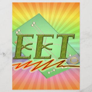 EET - LOGO DER ELEKTRISCHEN TECHNOLOGIE DES MOTORS
