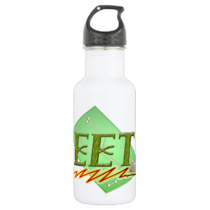 EET - LOGO DER ELEKTRISCHEN TECHNOLOGIE DES MOTORS TRINKFLASCHE