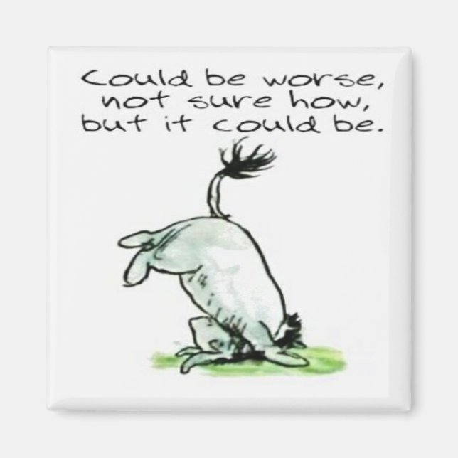 Eeyore könnte schlechteren Anführungsmagnet sein Magnet (Vorne)