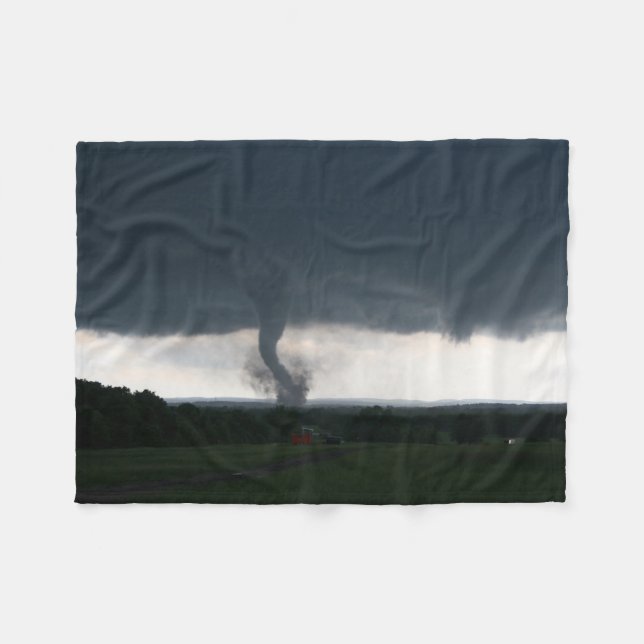 EF4 Katie, OKAYtornado-Fleece-Decke Fleecedecke (Vorderseite (Horizontal))