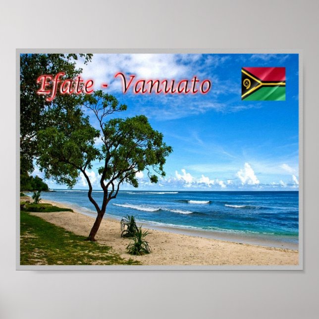 Efate -  Eratap - Vanuatu - Poster (Vorne)