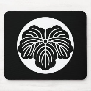 Efeu-Blatt in Reiskuchen Mousepad
