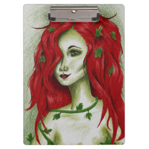 Efeu-Nympheredhead-Fantasie-ursprüngliches Klemmbrett