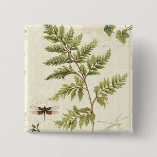 Efeu und Farne Button