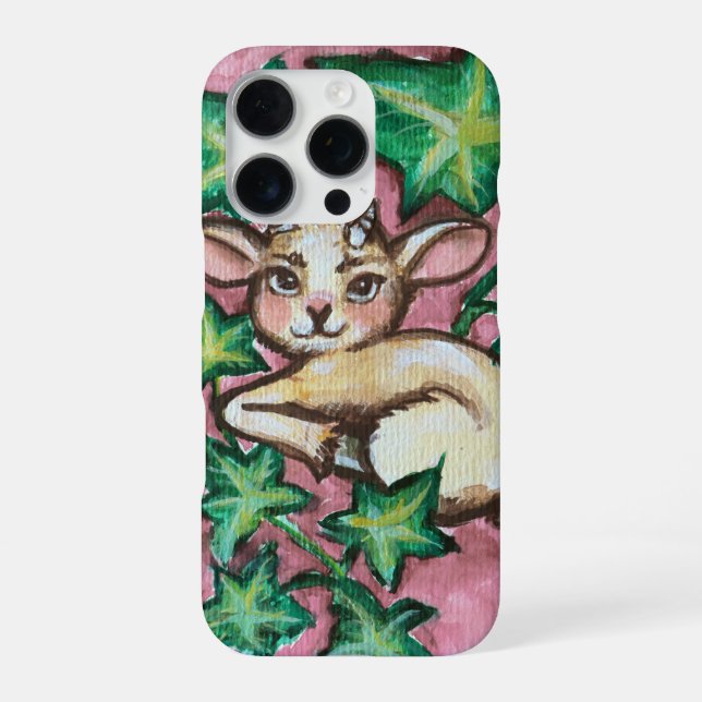 Efeu Ziege                                         iPhone 16 Pro Hülle (Rückseite)