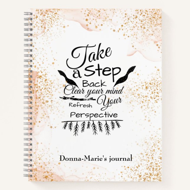 Effacez votre journal de devis inspirant (Devant)