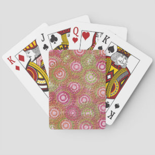 Effekt von Schmierpapier Spielkarten