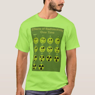 Effekte der Strahlung im Laufe der Zeit T-Shirt