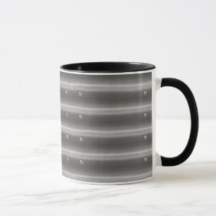 Effet 3D Acier Métal Café Mug