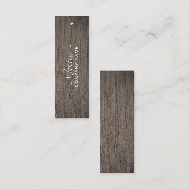 Effet dalle d'argile, étiquettes cadeaux (Devant / Derrière)