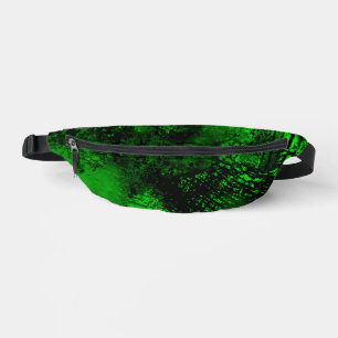 Effet Dessin de peinture vert et noir