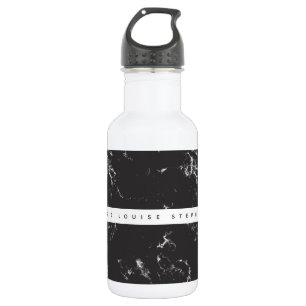 effet marbre bouteille d'eau personnalisée