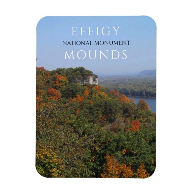 Effigy Mounds National Monument Magnet (Vertical)