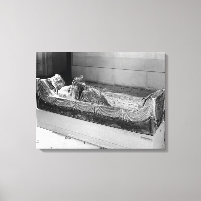 Effigy of Eleanor of Aquitaine Leinwanddruck (Vorderseite)