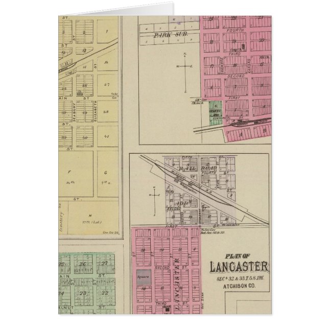 Effingham, Muscotah, Lancaster, Kansas (Devant)