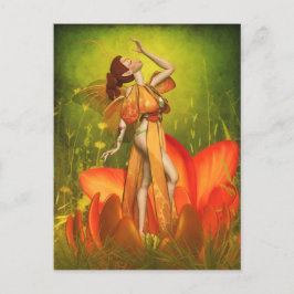 Efflorescent Soutenu Postcard Postkarte