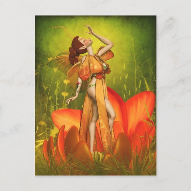 Efflorescent Soutenu Postcard Postkarte (Vorderseite)