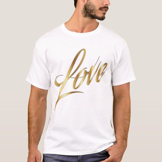 Efforless Essentials: Der T - Shirt der Männer (Vorderseite)