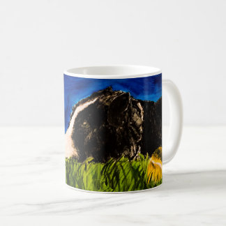 Effort de chien de tasse