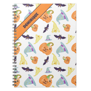 Éffrayant Carnet spiral d'Halloween