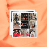 Éffrayant Carte photo Halloween