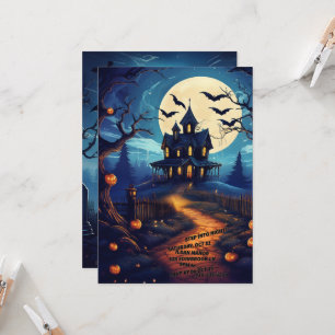Éffrayant, Fun Halloween Invitation